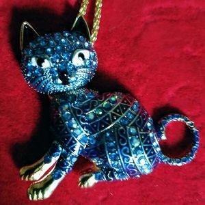 📿👠NWT Betsey Johnson Special Blue CAT